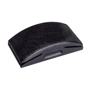Slipeblokk av gummi 130mm x 70mm