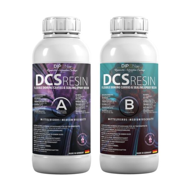 DCS Resin - Fleksibelt Doming Canvas & Sealing Epoxy - Bilde 2