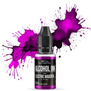 Elektrisk magenta alkoholblekk