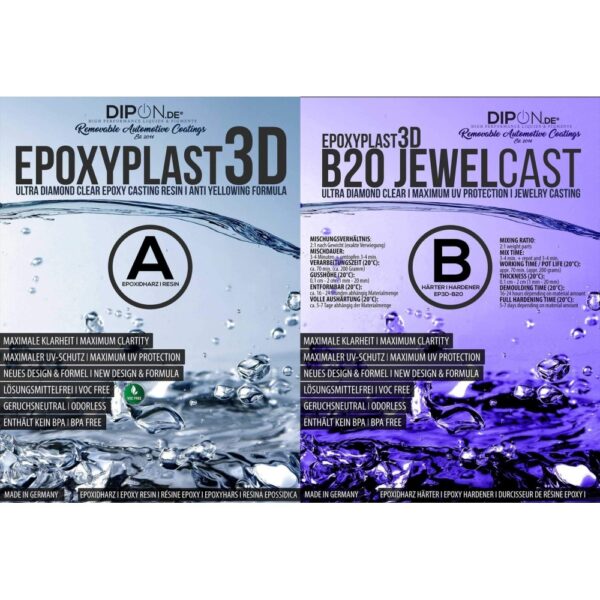 EpoxyPlast 3D B20 JewelCast - Bilde 5