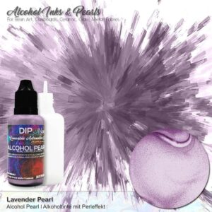 Lavendel alkoholperleblekk